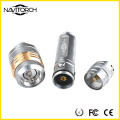 260lm CREE XP-E Drehender Fokus Wiederaufladbare LED-Fackel (NK-676)